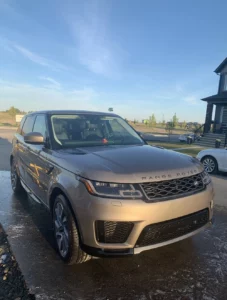 range rover car detailing