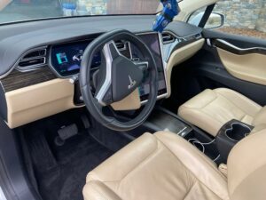 tesla interior detailing